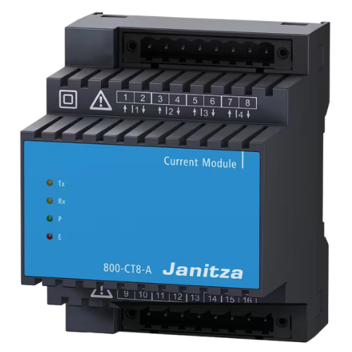 800-CT8-A module de mesure du courant &agrave; 2x 4 canaux - Janitza
